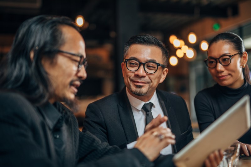 Business people in asia